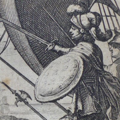 Frontispice de la 1ère partie (Polexandre, éd. ) - Bosse