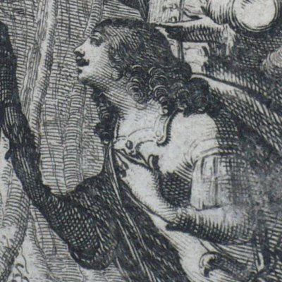 Frontispice de la 3ème partie (Polexandre, éd. ) - Bosse