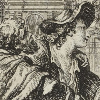 Les oies de frère Philippe, 2ème version (La Fontaine, Contes, 1762) - Eisen