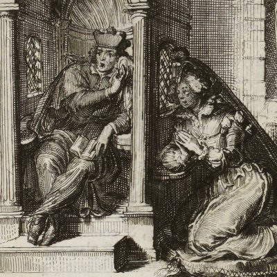 Le mari confesseur (La Fontaine, Contes, Amst. 1685) - De Hooghe