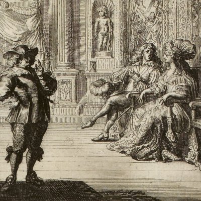 Le magnifique (La Fontaine, Contes, Amst. 1685) - De Hooghe