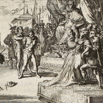 Belphégor (La Fontaine, Contes, Amst. 1685) - De Hooghe