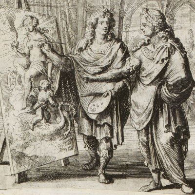 Imitation d’Anacréon (La Fontaine, Contes, Amst. 1685) - De Hooghe
