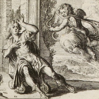 Autre imitation d’Anacréon (La Fontaine, Contes, Amst. 1685) - De Hooghe