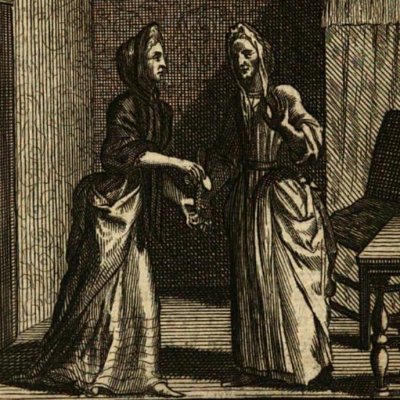 La confidente sans le savoir (La Fontaine, Contes, Amst. 1685) - De Hooghe