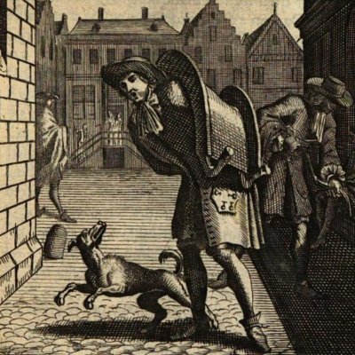 Les aveux indiscrets (La Fontaine, Contes, Amst. 1685) - De Hooghe
