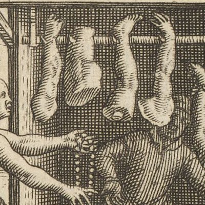 Boucherie cannibale (Las Casas, Destruction des Indes, 1598) - Th. de Bry