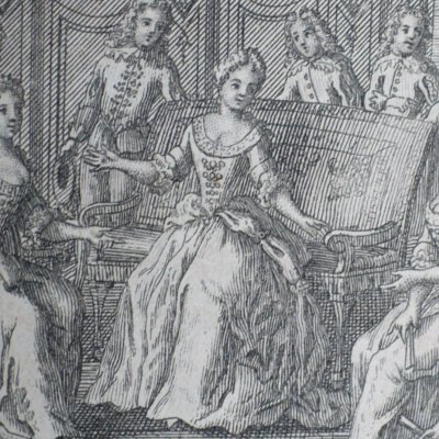 La cour de la princesse Aurélie (Nouvelles françoises, éd. 1722)