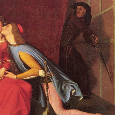 Paolo et Francesca (version d’Angers) - Ingres