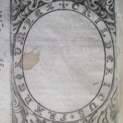 Childéric, roy IV (Mézeray, éd. 1712)