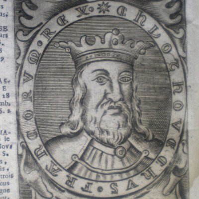 Clovis, roy V (Mézeray, éd. 1712)