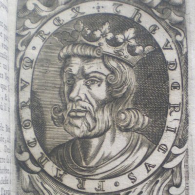 Thierry I, roy XV (Mézeray, éd. 1712)