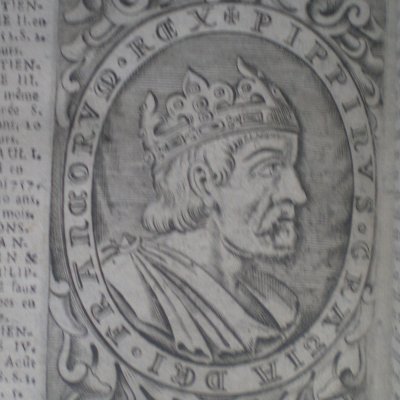 Pépin dit le bref, roy XXII (Mézeray, éd. 1712)