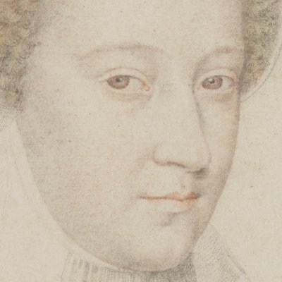 Marie Stuart en deuil blanc - François Clouet