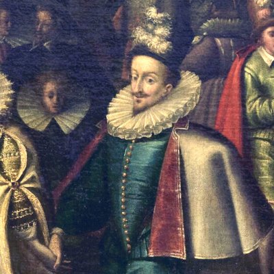 Le bal des noces du duc de Joyeuse (grande version sur bois, Versailles)