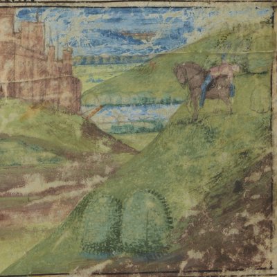 La mort du roi Ban (Lancelot du lac, Ms fr 112-1)
