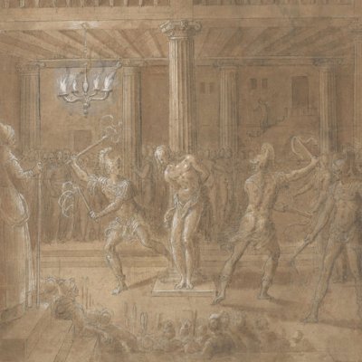 La flagellation - Antoine Caron