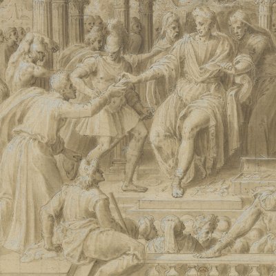 Les requêtes du peuple (Histoire de la reine Artémise) - Antoine Caron
