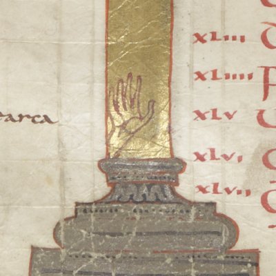 Table of contents of Genesis (Vivien Bible, F9r°)