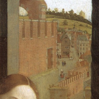 Saint Luc dessinant la Vierge - Rogier van der Weyden