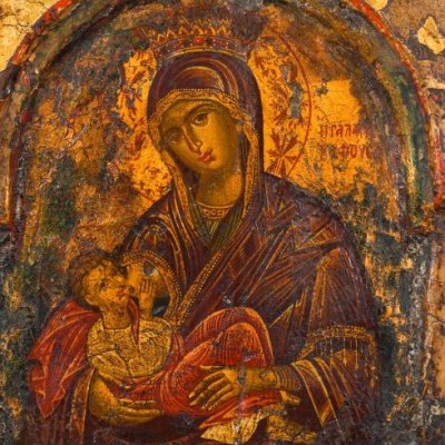 Vierge à l’enfant du type Galaktotrophousa