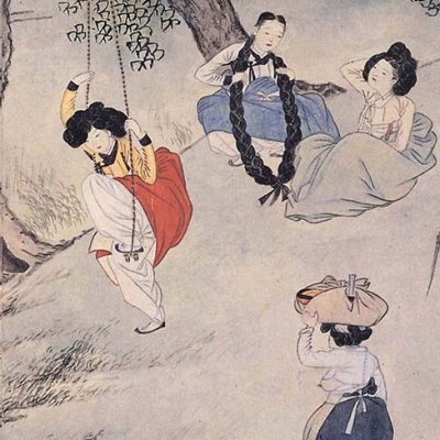Le jour du Dano (Hyewon pungsokdo) - Shin Yun-bok