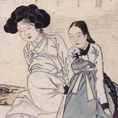 Le désir de la veuve (Hyewon pungsokdo) - Shin Yun-bok