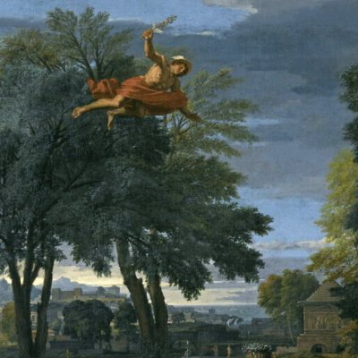 Mercure découvrant Hersé de retour de la fête de Minerve - Francisque Millet I