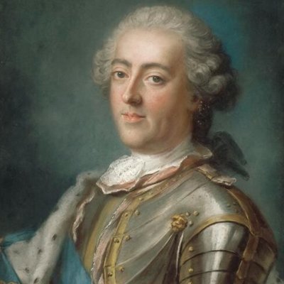 Louis XV en cuirasse vers 1740 - Lundberg