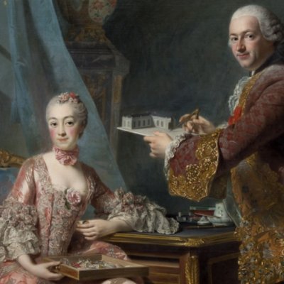 L’architecte Jean Rodolphe Perronet et son épouse - Roslin