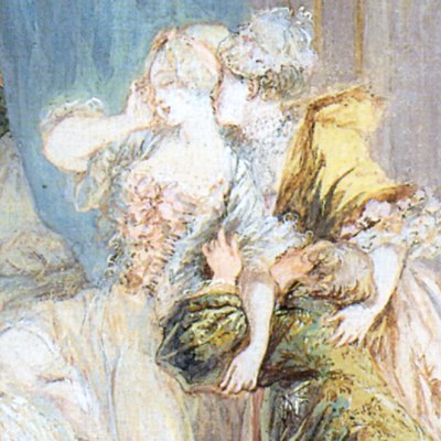Le coucher de la mariée - Baudouin