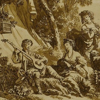 La récréation champêtre - Leprince