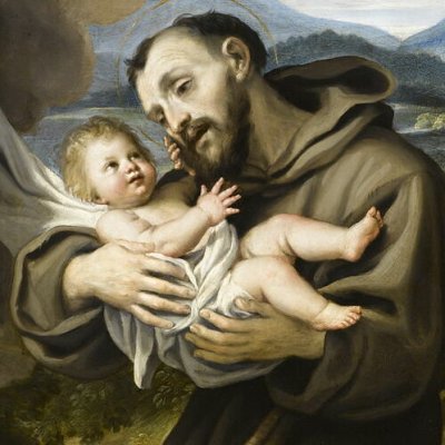 Apparition de la Vierge à saint François - le Dominiquin