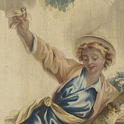 Le dénicheur d’oiseaux (Tenture des jeux russiens) - Leprince