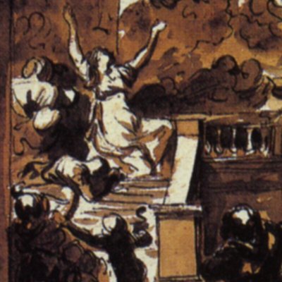 Le miracle des Ardents (dessin de Bayonne) - Doyen