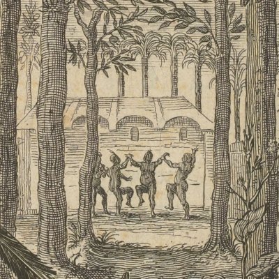 Frontispice (Piso, Historia naturalis Brasiliae, Amsterdam, 1648)
