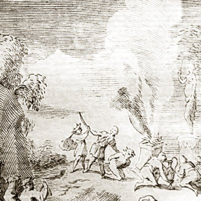 Carin sauve Mirtil (Il Pastor fido, acte V, 1639) - Daret