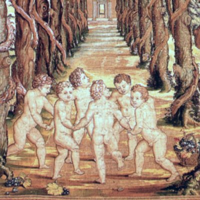 Les enfants et les vendanges (tapisserie)