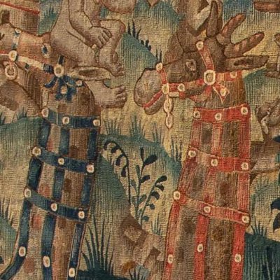 Fête pour le départ de la chasse (Tenture du Voyage de Calicut) - Jean Grenier