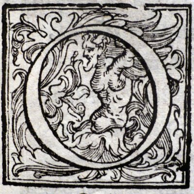 Lettrine du début de l’acte II (Pastor fido, Ciotti, 1621, in-4°)