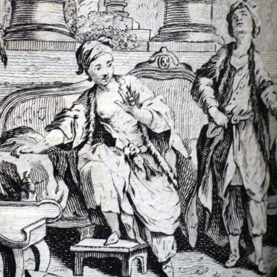 Zéphis et Mazulhim (Crébillon, Le Sopha, I, 10, 1749)