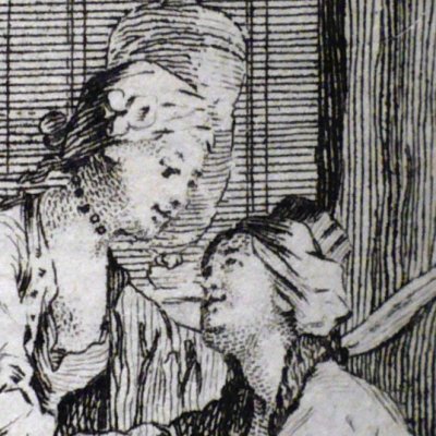 Zulica séduite par Nassès (Crébillon, Le Sopha, II, 15, 1749)