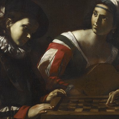 Le jeu de Dames - Mattia Preti