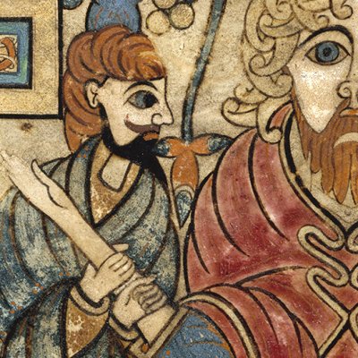 L’arrestation du Christ (Book of Kells, folio 114r°)