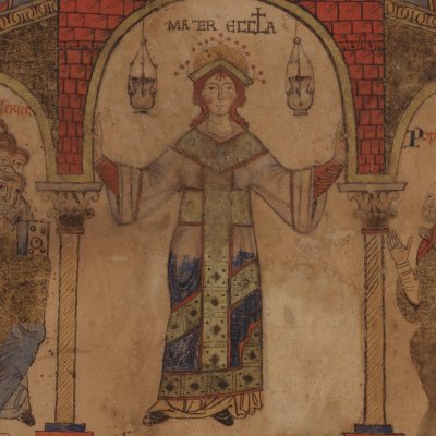 Réjouissance de Mère Église (Rouleau Barberini d’Exultet)