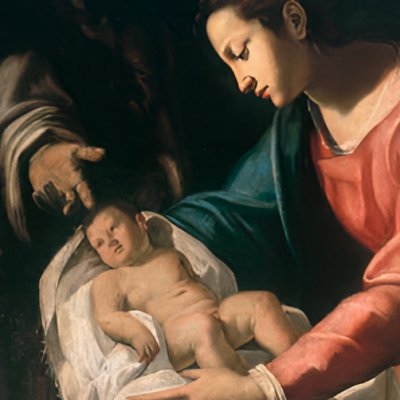 Adoration des bergers - Giovanni Francesco Guerrieri