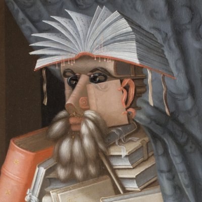 Le bibliothécaire - Arcimboldo (?)
