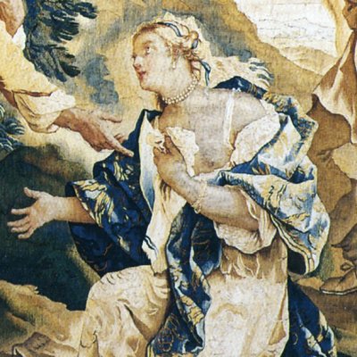La fausse princesse de Micomicon (Tenture de Don Quichotte) - Natoire