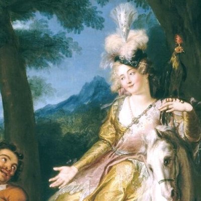 Don Quichotte demande audience à la duchesse (Hist. de Don Quichotte) - Coypel