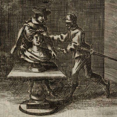 La tête enchantée (Don Quichotte, Madrid, 1674) - Obregón